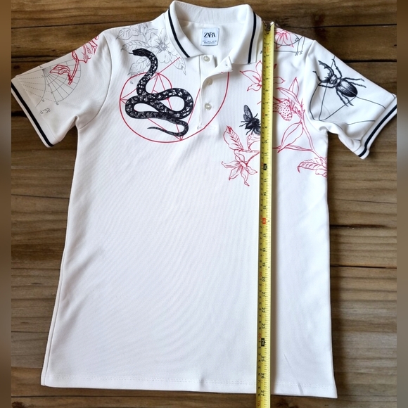Zara Insect Polo Shirt for Men - Picture 8 of 8